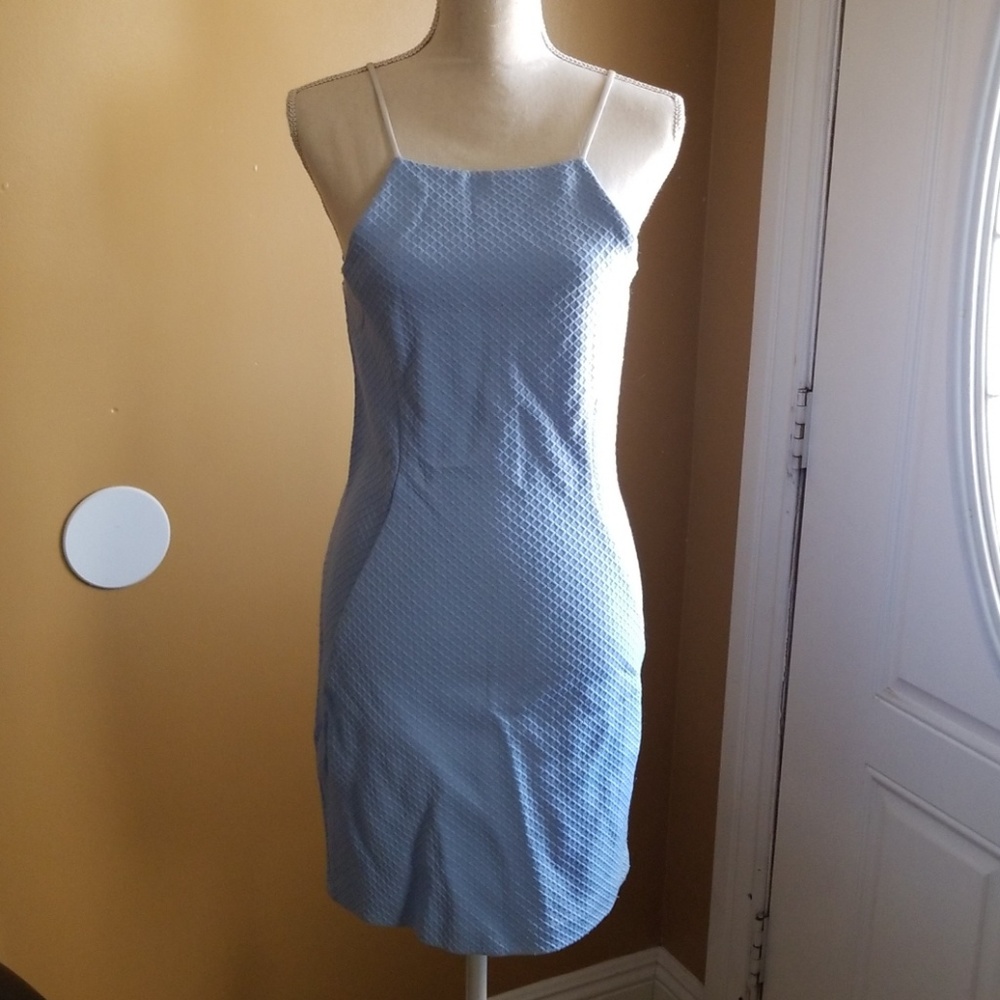 NWT Rebecca Minkoff Power Blue Sansa Dress Size 8